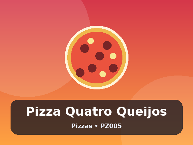 Pizza Quatro Queijos